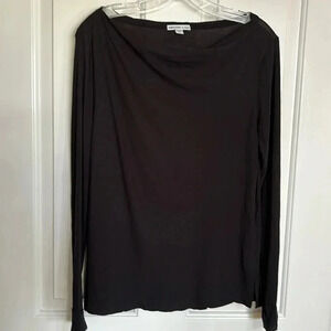 NWOT JAMES PERSE womens Cove Tee in black  size 1 (small)